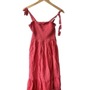 Jessica Simpson Coral Smocked Dress